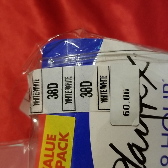 NwT Playtex 38D value 2 pack white white bra us4693 ultimate shoulder comfort - Picture 4 of 8